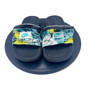 Nike Flipflop Shoes Benassi JDI Fanny Pack Printed CJ2967-300 Mens 6 Womens 7